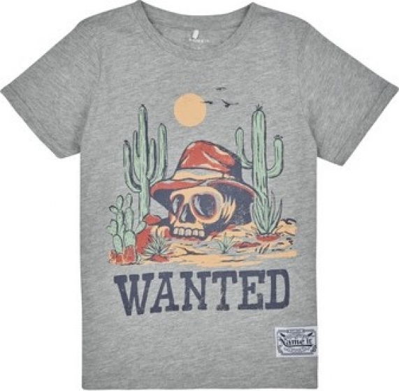T-shirtKorteMouwNameitNKMLASSOSSTOPPS