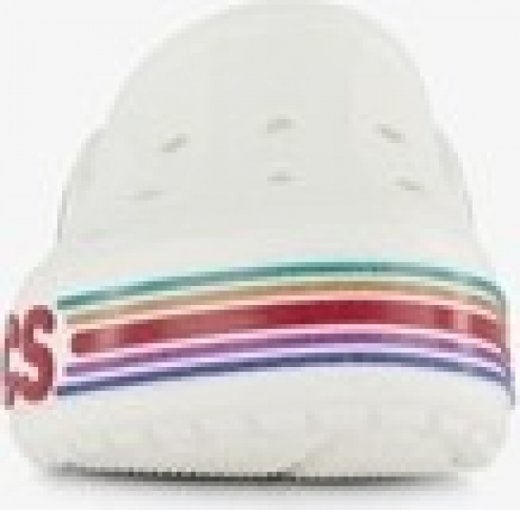CrocsBayabandRainbowGlitterClogklompenwit