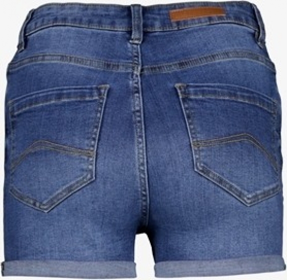 TwoDaydamesdenimshortdonkerblauw