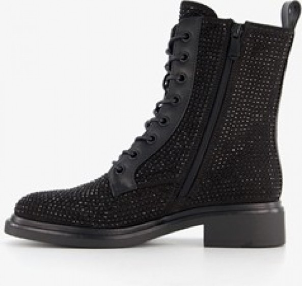 BlueBoxdamesveterbootsmetstrasssteentjes