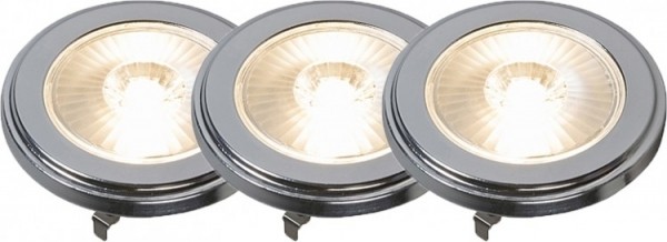 Setvan3G53dimbareAR111LEDlampen9W650lm3000K