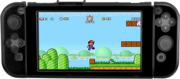 AluminiumCaseCovervoorSwitchConsoleenJoyCons-BeschermhoesZwart