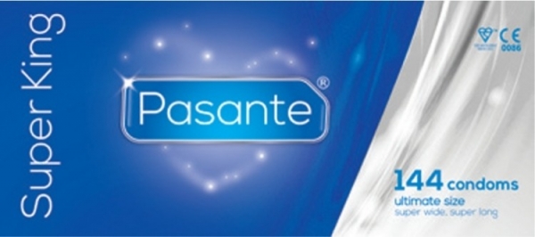 PasanteSuperKingSizeCondooms69mm144stuks