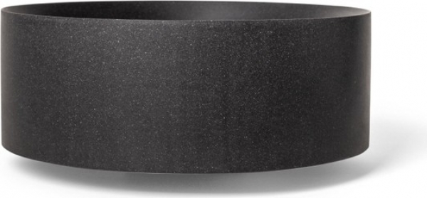BlissDogmawaskom-38x38x12cm-rond-Quartzzwart3430403