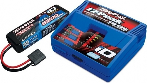 Traxxas2SCOMBO1X2843X5800mAh74VLiPo1X2970Xcharger