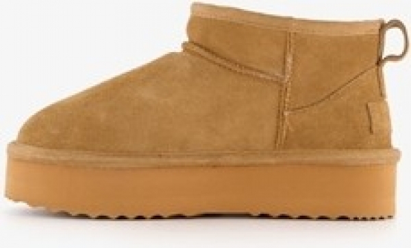 HushPuppiessuededamesenkellaarsjescognac