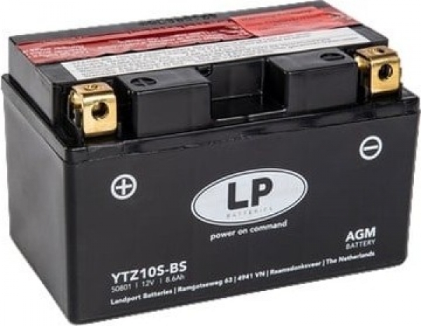 LandportLPYTZ10S-BS12volt86ahAGMmotoraccu50801-MALTZ10S-BS