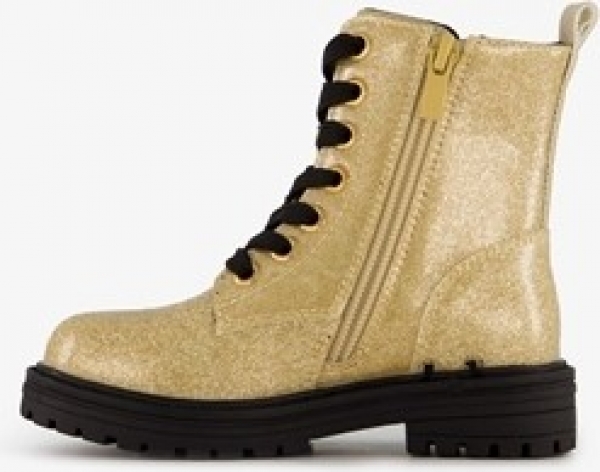 BlueBoxmeisjesveterbootsmetglittergoud