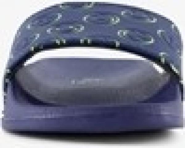 Kinderbadslippersblauwmetsmiley