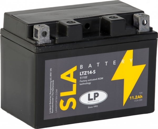 LandportLPSLALTZ14-SMotoraccu12volt112ah51102-YTZ14-S