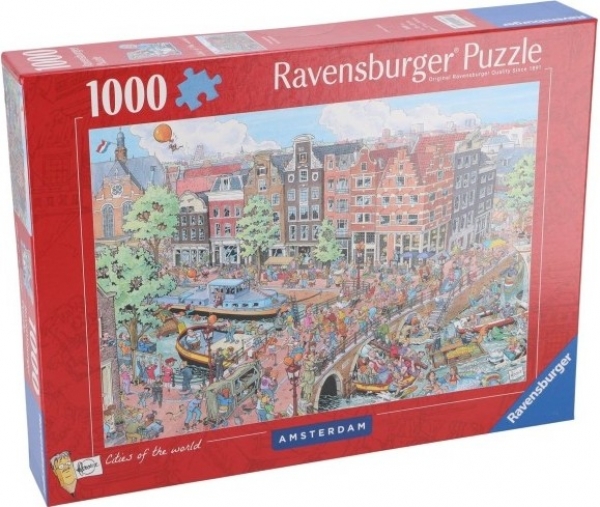 RavensburgerPuzzelFlerouxAmsterdam1000Stukjes
