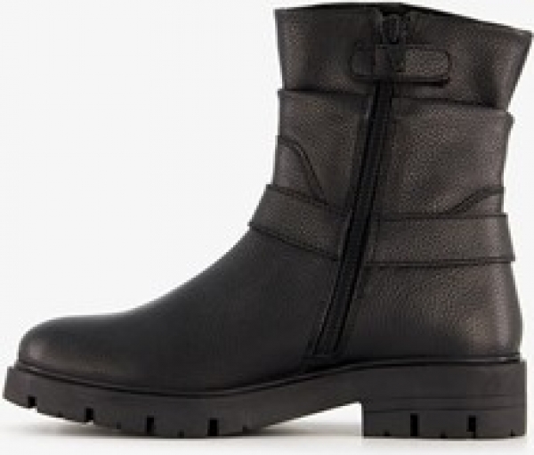 Grootlerenmeisjesbikerbootszwart