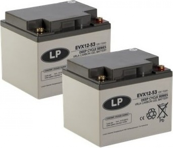 LP2xEVX12-53AGMGELCarbonaccus12volt53ah