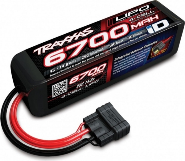 Traxxaslipo25c148volt6700mahmetTraxxasIDconnector