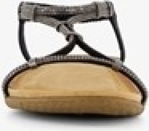 BlueBoxdamessandalenmetglitterszwart