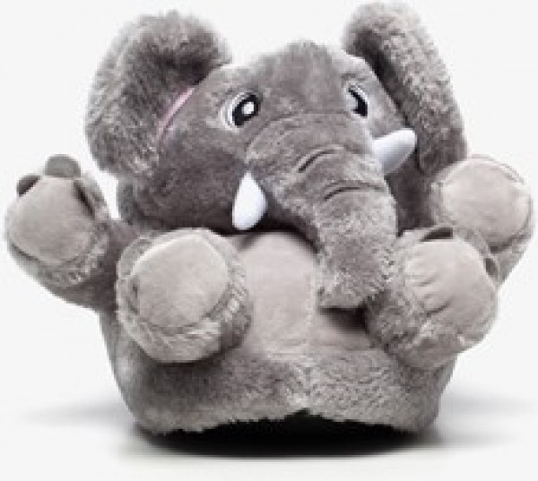 Thusgevoerdepantoffelsolifant