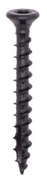 Woodies61846378UltimateBlacklineScharnierschroefShield-TX20-45X40mm-PlatverzonkenKop-Voldraad-Gecoat200st
