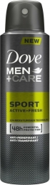 DoveDoveDeodorantSprayMenCareSportActiveFresh-150ml