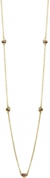 CasaJewelryCollierPomGrey-GoudVerguld