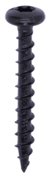 Woodies61640378UltimateBlacklineSpaanplaatschroefShield-TX20-40X40mm-Cilinderkop-Voldraad-Gecoat200st