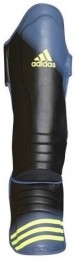 AdidasSpeedGrapplingShin-n-Step-Scheenbeschermer-Zwart-Geel-LXL