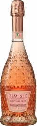 BosioDemiSecSparklingZeroRosAlcoholvrij3flessen