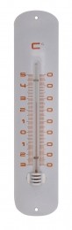 Muurthermometermetaalwit30x65x1cm-Nature