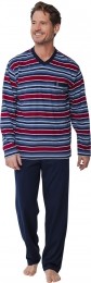 KatoenenRobsonherenpyjamablauw