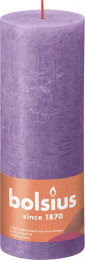 Rustiekstompkaars19068VibrantViolet-Bolsius
