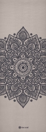 GaiamYogaMat-SustainedGreySundialFlower-5mm